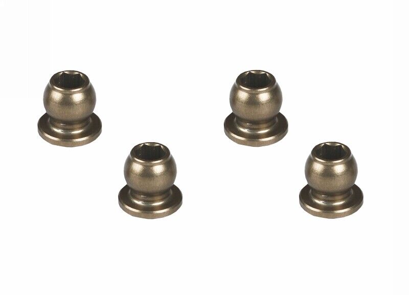 Robitronic - Kugel m. Bund 5,8mm 7075 Aluminium (4 Stk.) (H22167)
