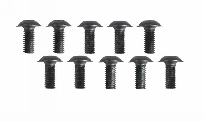 Robitronic - Rundkopfschraube M3x8 Mit Flansch (10 Stk.) (H33308N)