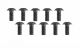 Robitronic - Rundkopfschraube M3x8 Mit Flansch (10 Stk.) (H33308N)