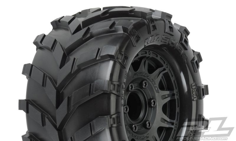 Pro-Line - ProLine Masher 2.8 ATRT auf Raid Felge schwarz Wechsel-Ad. (PRO1192-10)