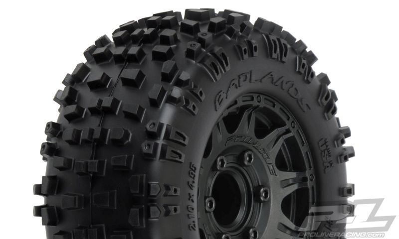 Pro-Line - ProLine 2.8 All Terrain/ Raid 6x30 Felge schwarz Wechsel-Ad. (PRO1173-10)