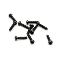 Robitronic - Schraube Linsenkopf Kreuzschlitz M2x8 (10...