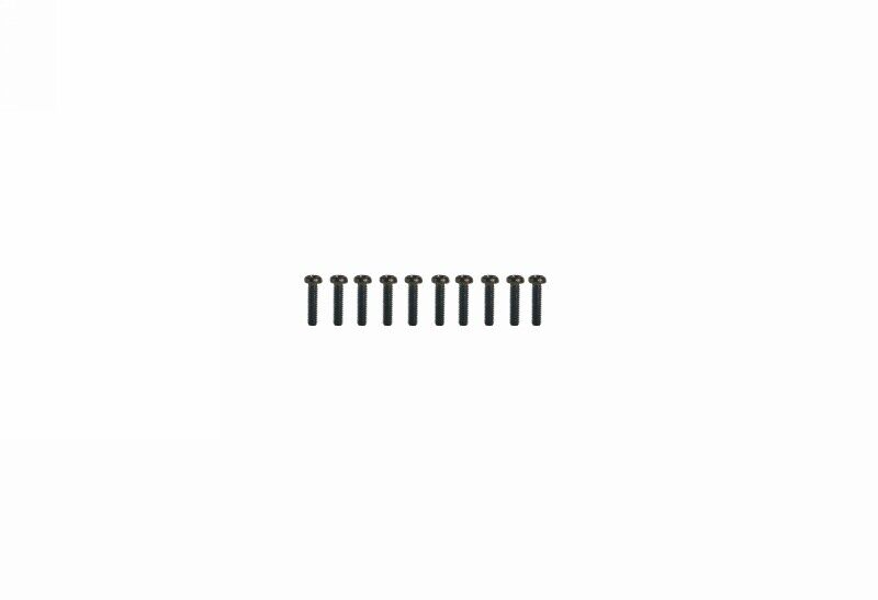 Robitronic - Schraube Kreuzschlitz M2x10 - (10 Stk.) (H35210)