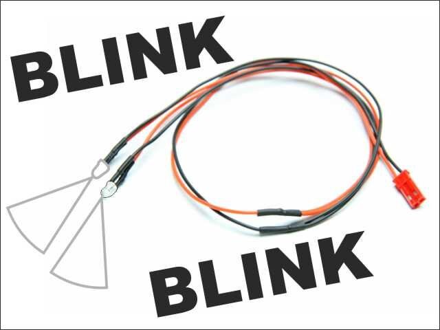 Pichler LED Ø 5mm Kabel blinkend (weiß) (C9327)