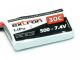 LiPo X2 500mAh 2S 7,4V BEC - 30C