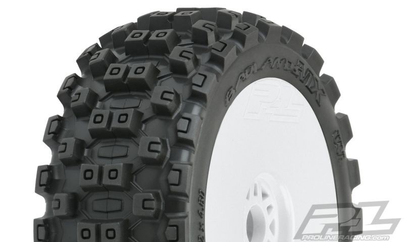 Pro-Line - ProLine Badlands MX M2 (medium) auf Felge weiß v/h (PRO9067-31)