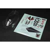 Horizon Hobby - Typhon 4x4 Clear Body with Decals...