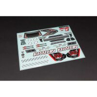 Horizon Hobby - Kraton 4x4 Clear Body with Decals...