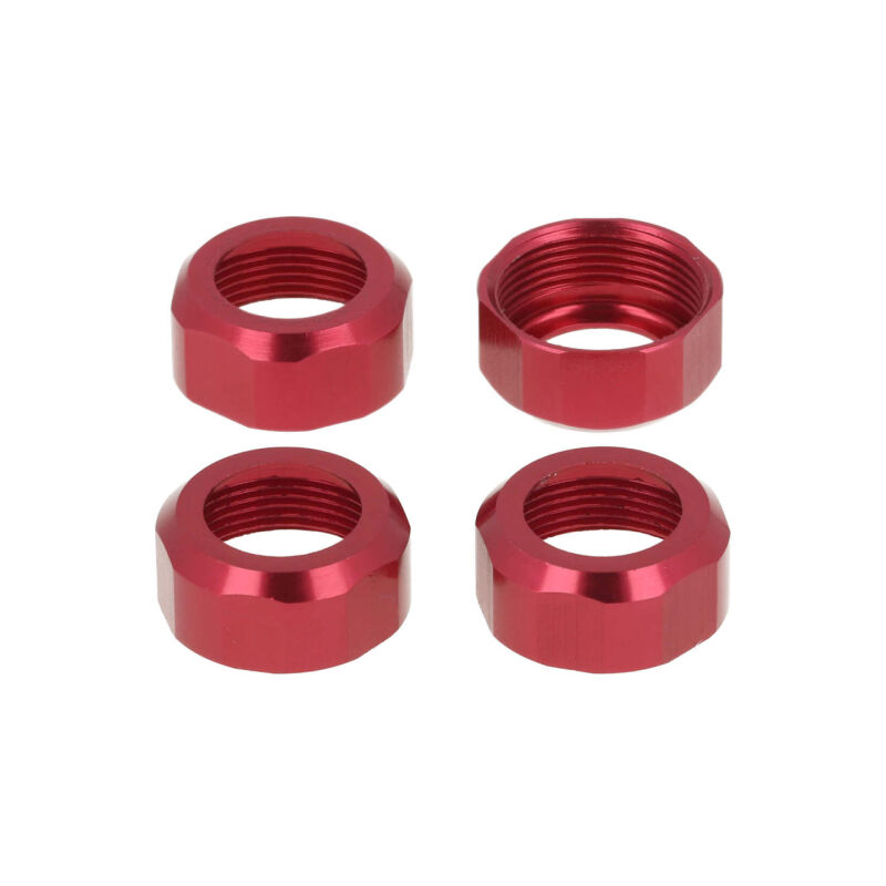 CEN-Racing - Shock Cap (Red Anodized) 4pcs (CQ0109)