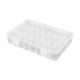 Robitronic - Sortierkasten 24 Fächer variabel 202x137x40mm (R14034)