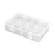 Robitronic - Sortierkasten 8 Fächer variabel 187x126x43mm (R14035)