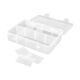 Robitronic - Sortierkasten 8 Fächer variabel 187x126x43mm (R14035)