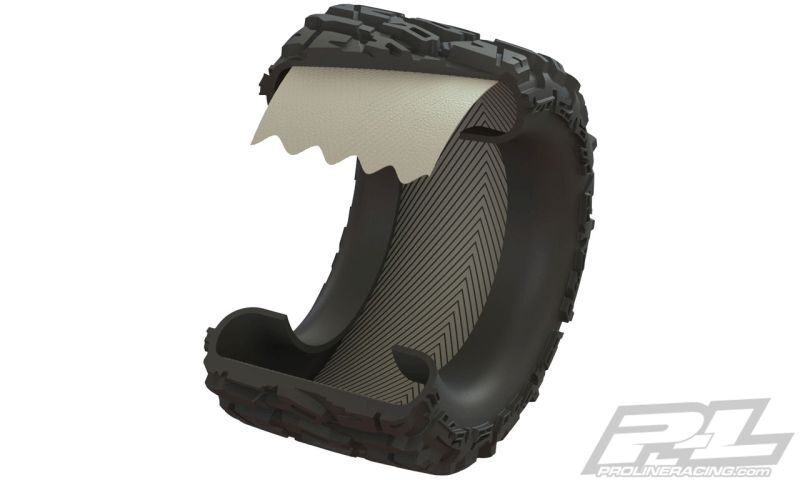 Pro-Line - ProLine Trencher BELTED 3.8Zolluf Raid 8x32 Felge 17mm (PRO10155-10)