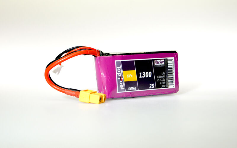 Top Fuel - 1300mAh 2S LiFe MTAG - 30C