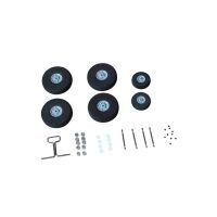 E-flite - Wheel Set Wheels and Axles Cargo 1500