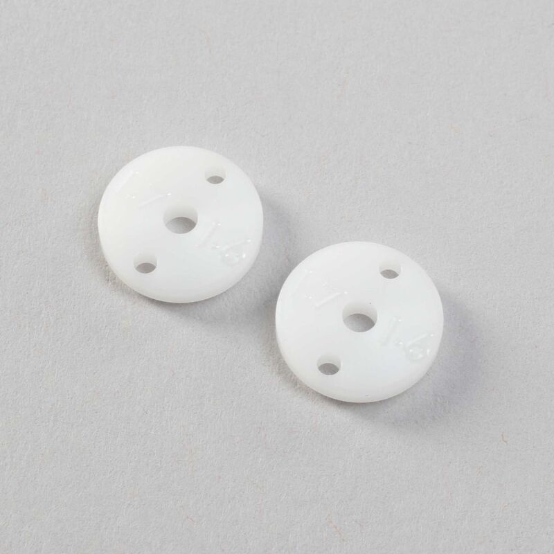 Horizon Hobby - Machined Shock Pistons, Thin, 1.6/1.7 Split G3 (2) (TLR333015)