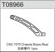 Team C - Aluminium Chassisversteifung hinten T6-7075 1:8 Comp. Buggy TM8E (T08966)