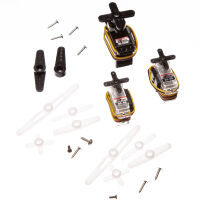 Indoor Servo Set 2x HS-40 and 1x HS-65HB