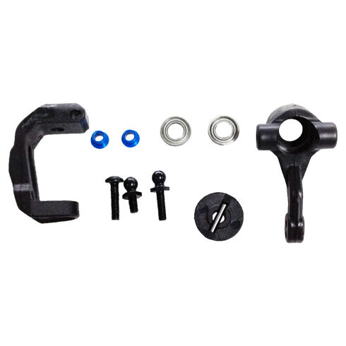 RC - C-Hub & Lenkhebel Set vorne links - Kunststoff (einseitig) (RCBS205-016)