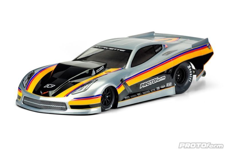 Pro-Line - Protoform Chevrolet Corvette C7 Pro-Mod Karo klar (PRO1571-40)