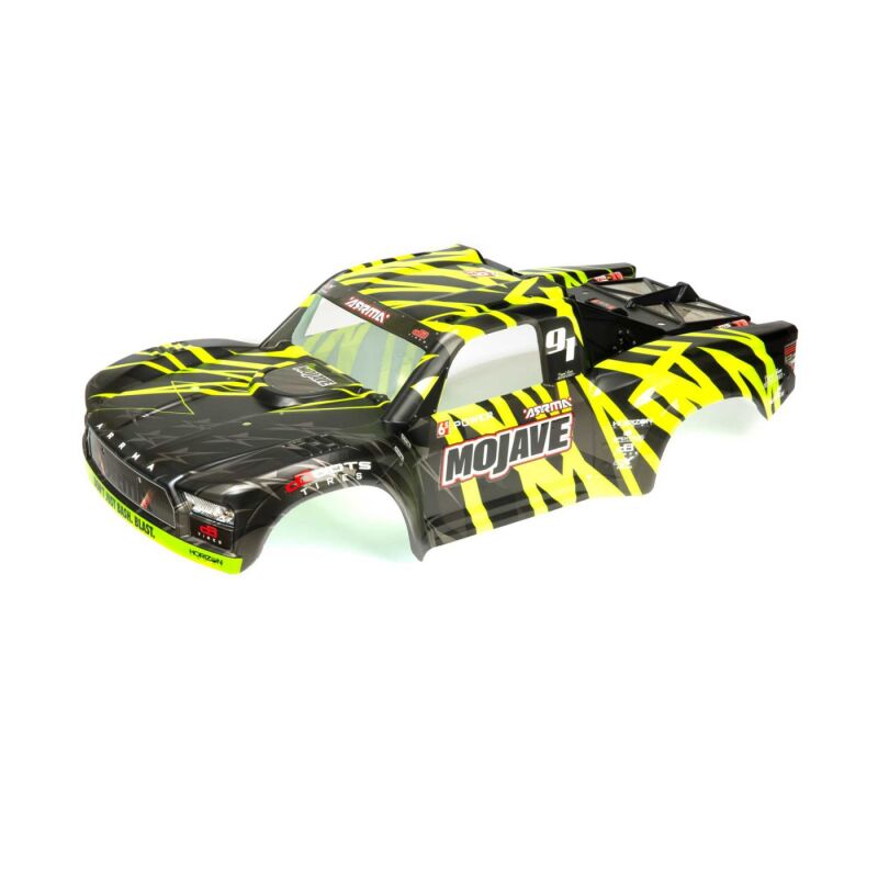Horizon Hobby - MOJAVE 6S BLX Finished Body (Black/Green) (ARA411002)