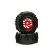 Horizon Hobby - DBOOTS Fortress Tire Set Glued (Black) (2pcs) (ARA550065)
