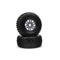 Horizon Hobby - dBoots Fortress Tyre Set Glued Gun Metal...
