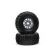 Horizon Hobby - dBoots Fortress Tyre Set Glued Gun Metal (Pair) (ARA550069)