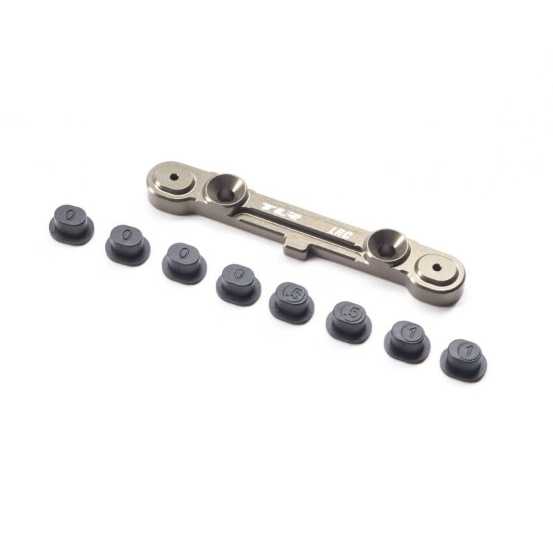 Horizon Hobby - Adjustable Rear LRC Hinge Pin Br/w/Inserts: 8X (TLR344045)