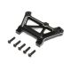 Horizon Hobby - Front Top Plate, Aluminum, Black: DBXL-E 2.0 (LOS351018)