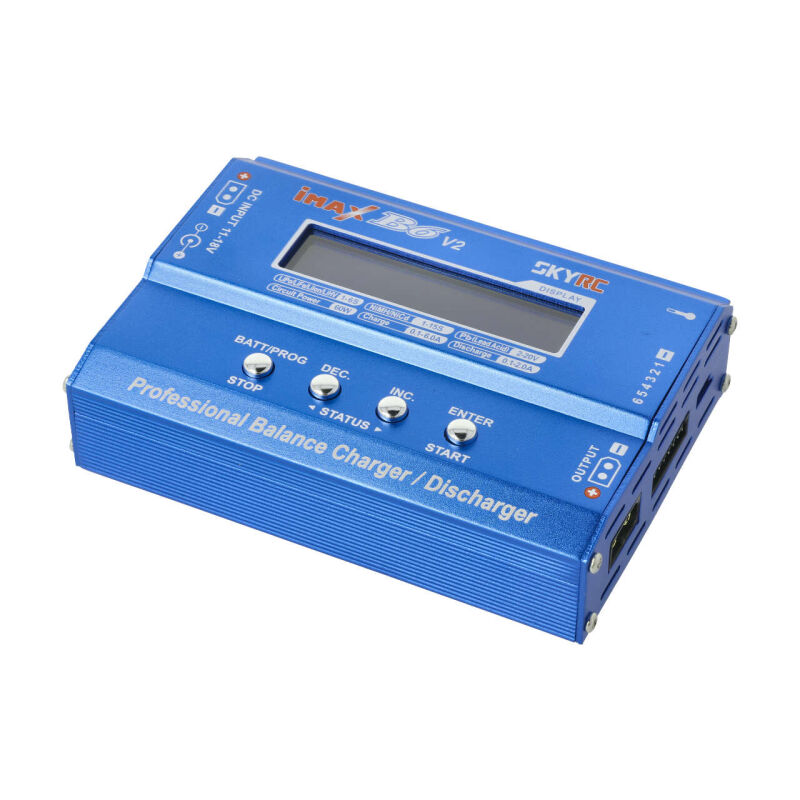 B6DC V2 LiPo Ladegerät 1 bis 6S 6A - 60W