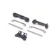 Horizon Hobby - Rear Pivots & Bumper: Mini-T 2.0 (LOS214009)