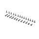 Horizon Hobby - Screw Set, Flat Head: Mini-T 2.0 (LOS216004)