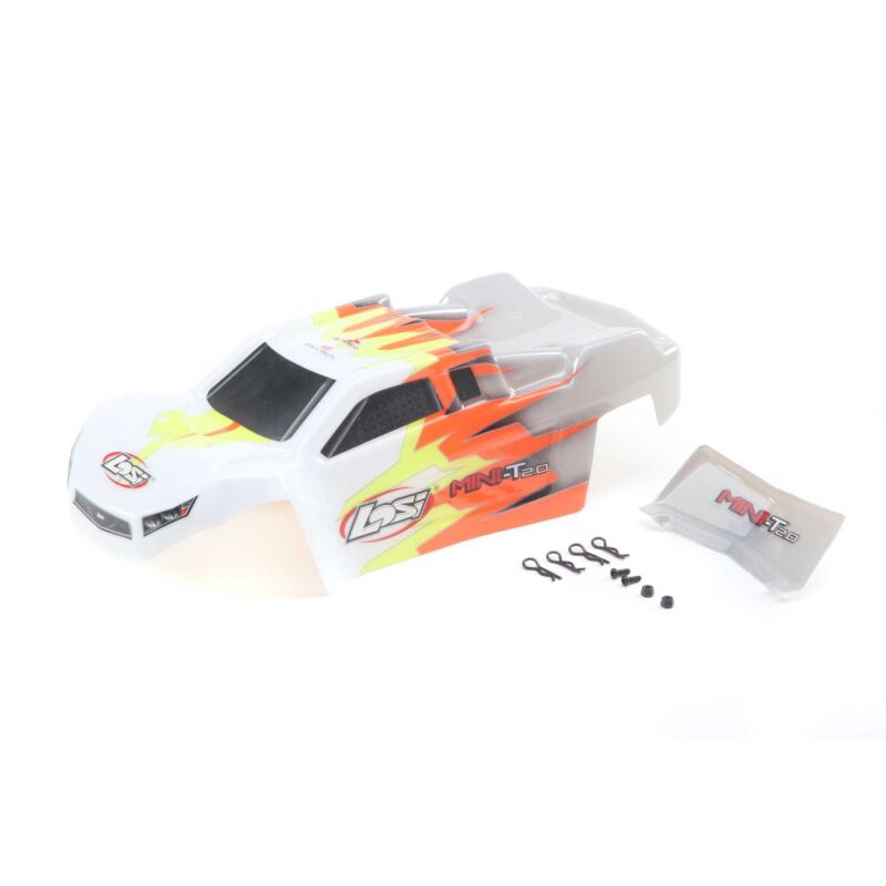 Horizon Hobby - Body, Gray/White: Mini-T 2.0 (LOS210015)