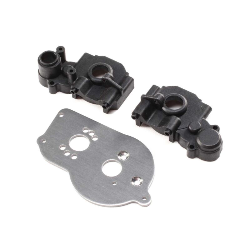 Horizon Hobby - Transmission Case & Motor Plate: Mini-T 2.0 (LOS212017)