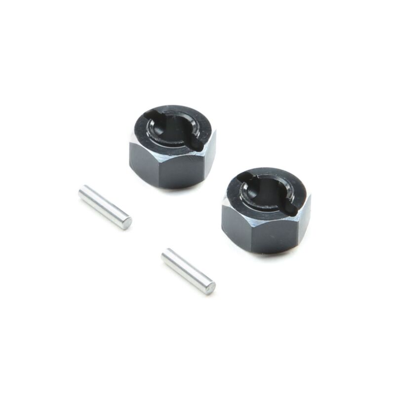Horizon Hobby - Hex Set, Rear Axle, Aluminum: Mini-T 2.0 (LOS312004)
