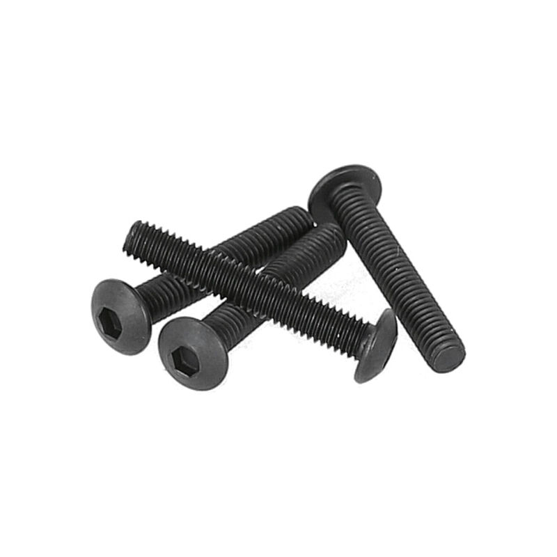 PR Racing - Button Head Cap Screw M3x18mm (10pcs) (PR80400196)
