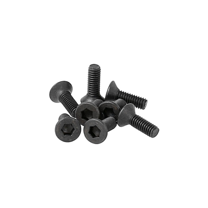 PR Racing - Flat Head Screws M2.6x8mm 8pcs (PR82400066)