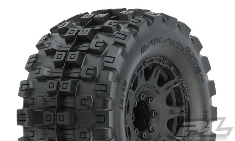 Pro-Line - ProLine Badlands MX38 BELTED auf Raid 8x32 Felge schwarz (PRO10166-10)