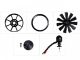 50 mm EDF unit with balanced 11-blade fan and DFM2627 brushless motor