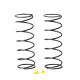 PR Racing - 1/10 Rear Shock Spring-White/Yellow  (2pcs)0.065kg/mm For Ty (PR02530086)