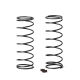 PR Racing - 1/10 Rear Shock Spring-Black  (2pcs)0.055kg/mm For Type R (PR02530066)