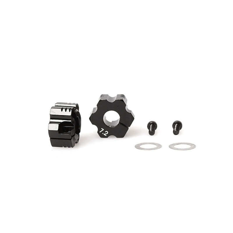 PR Racing - Wheel Hex -12mm x 7.2mm (2pcs) (PR90440020)