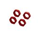 Horizon Hobby - Aluminum Wheel Nut 24mm (rot)