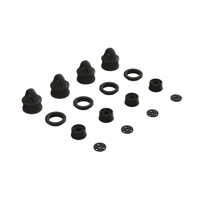 Horizon Hobby - Shock Cap, Collar & Cartridge Set (ARA330568)
