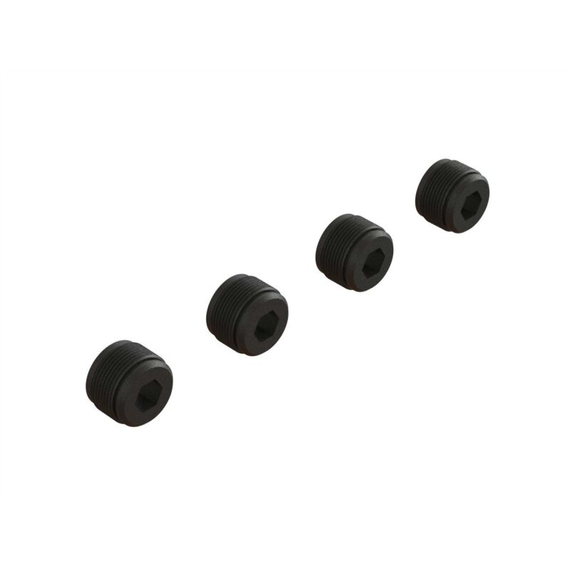 Horizon Hobby - Hub Nut (Red) (4) (ARA330582)