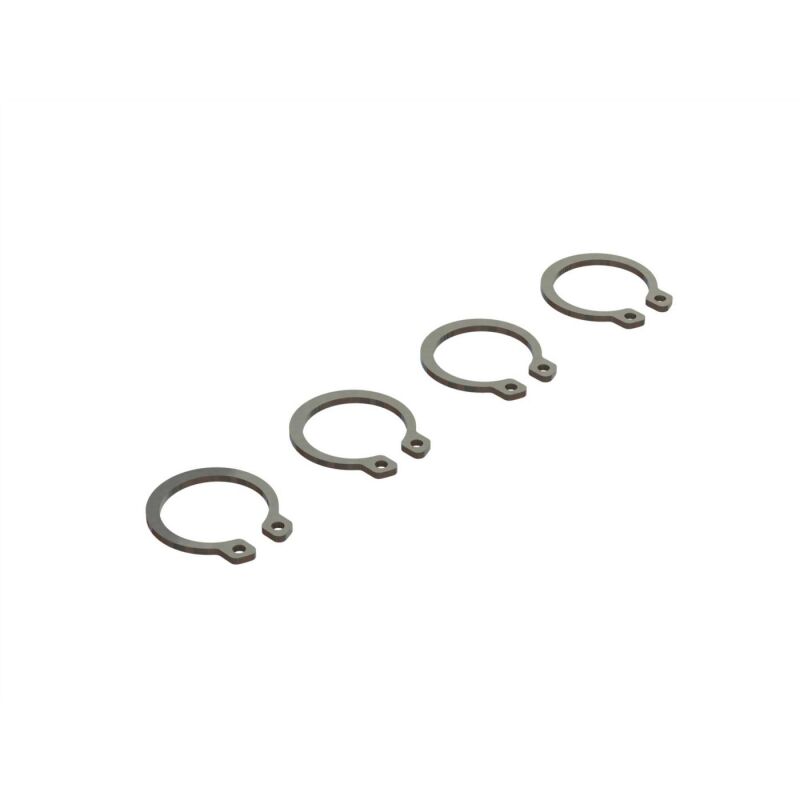 Horizon Hobby - C Clip 15mm (4) (ARA729000)