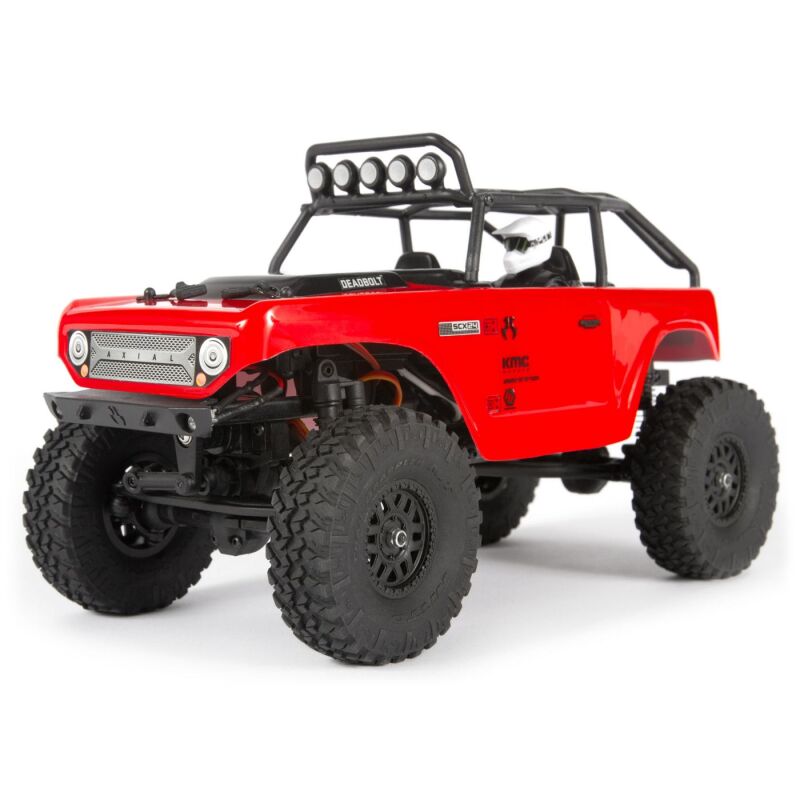 SCX24 Deadbolt Scale Elec rot 4WD RTR - 1:24