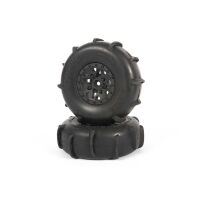 Horizon Hobby - ST28 Razor FR / Paddle RR Tire Set : Yeti...