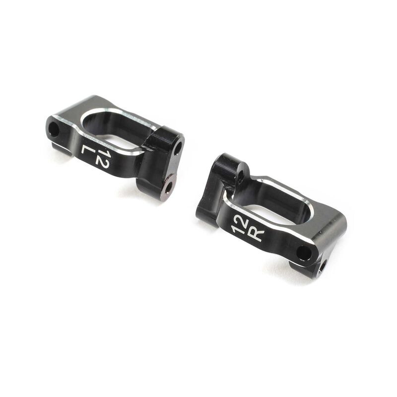 Horizon Hobby - Caster Block Set, 12 deg, Aluminum: 22X-4 (TLR234120)